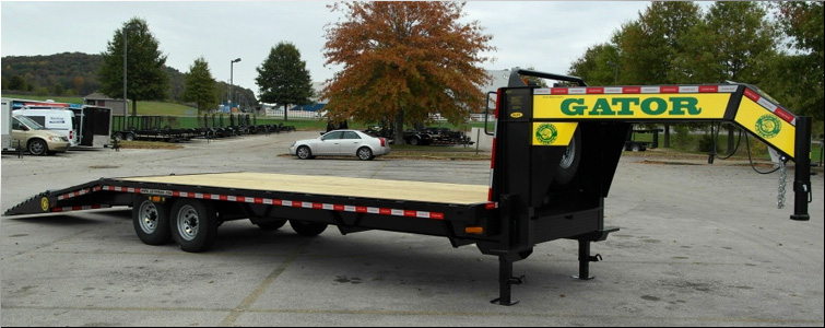 Gooseneck flat bed trailer for sale14k  McCracken County, Kentucky